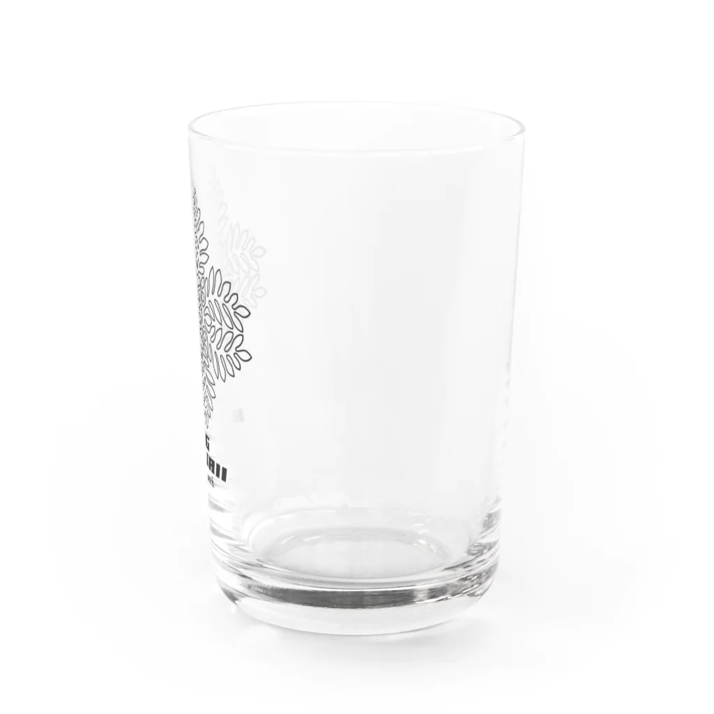 GraphicersのHawaiian Quilt Water Glass :right