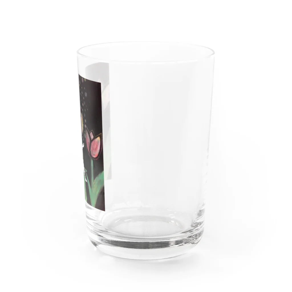 Mzk Kynの虹色の花の妖精 Water Glass :right