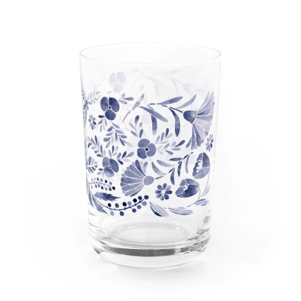 Shibuya Ayumiの花柄 Water Glass :right