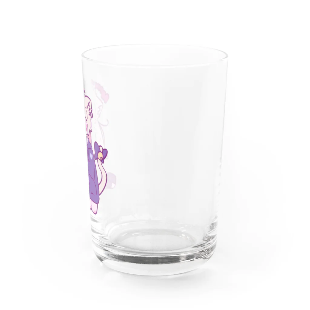 家畜ヘゥスのなにも知らないねこ Water Glass :right