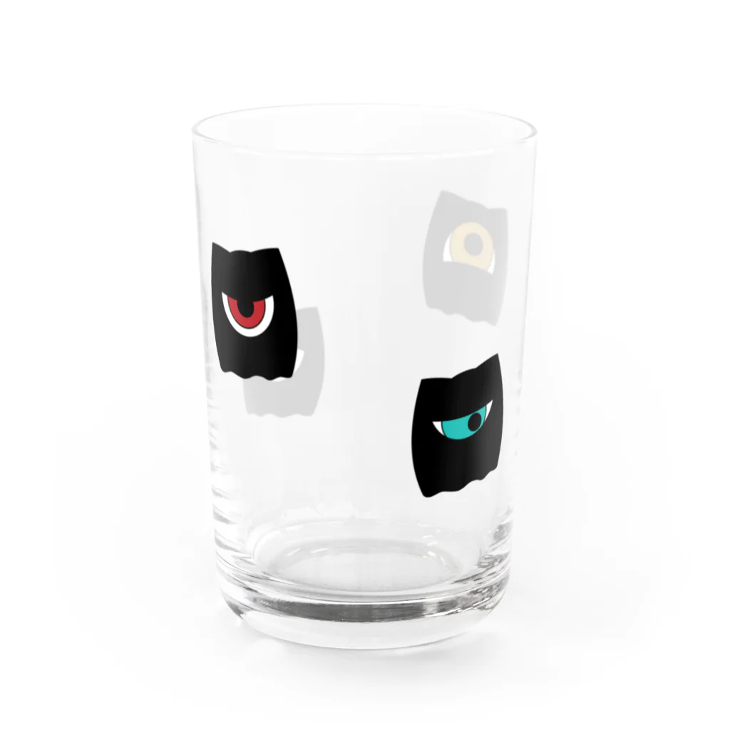 てるねこ。のねこちゃんず。　グラス Water Glass :right