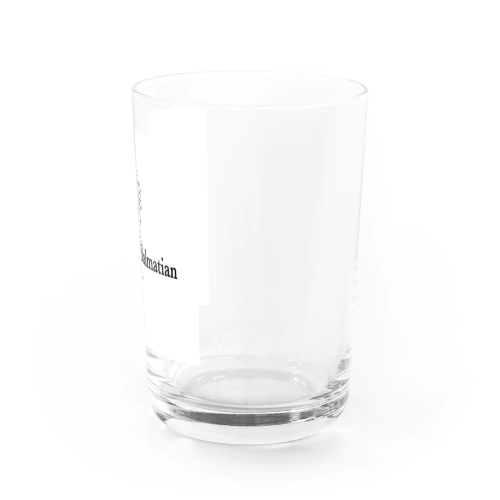 tanakappaのダルメシアングッズ🐾 Water Glass :right