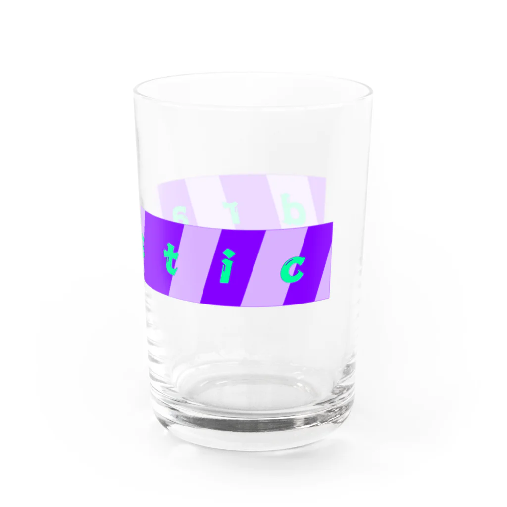 イエネコのドラスティック　根本的 Water Glass :right