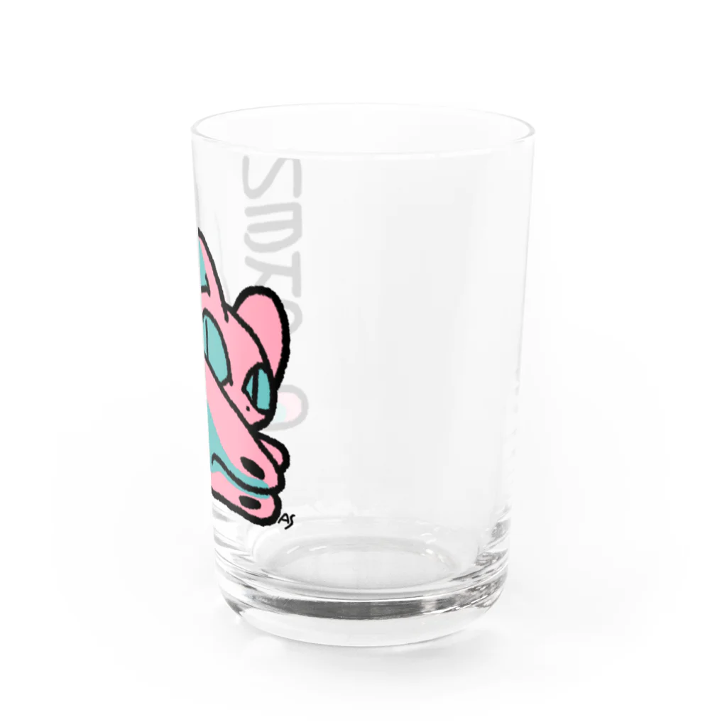 明日のねこちゃん Water Glass :right