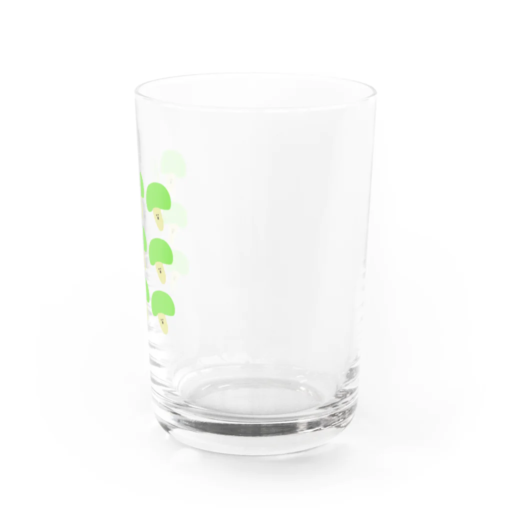 kawaii-okのきのこいっぱい Water Glass :right