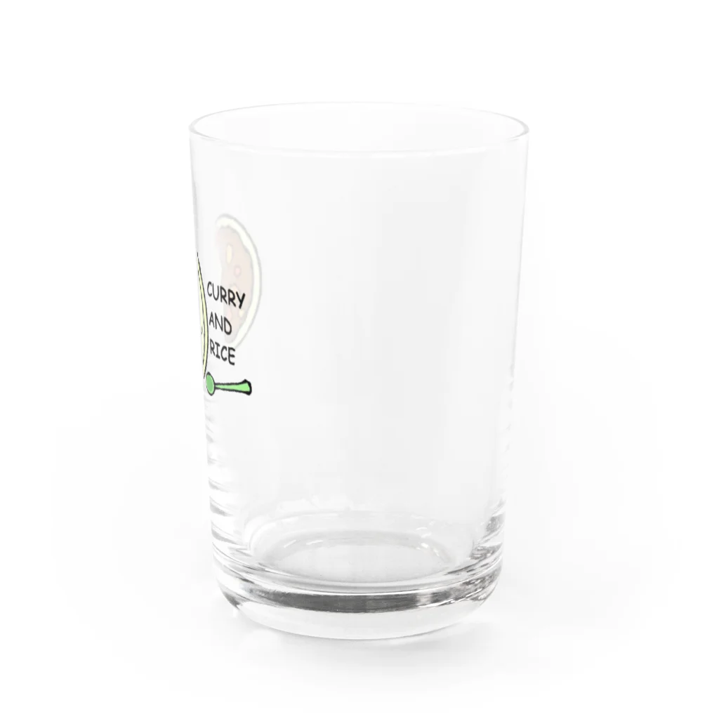 yuccoloのカレーライス Water Glass :right