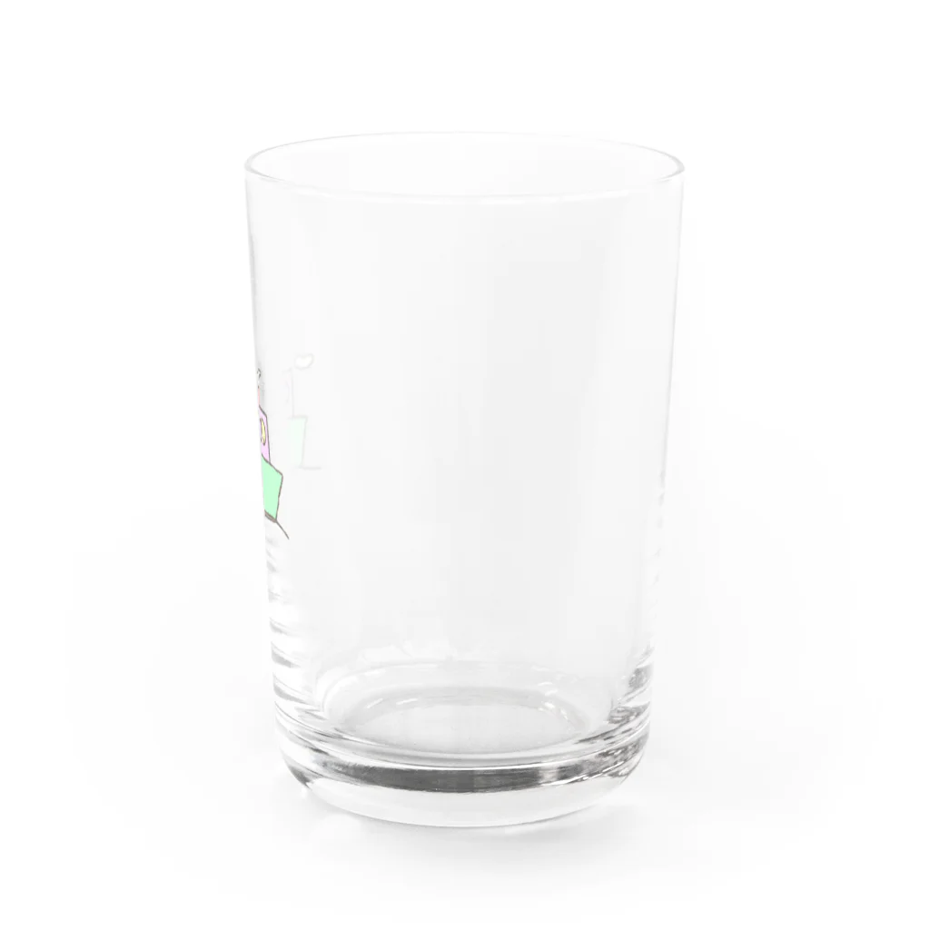 wMoonのふね Water Glass :right