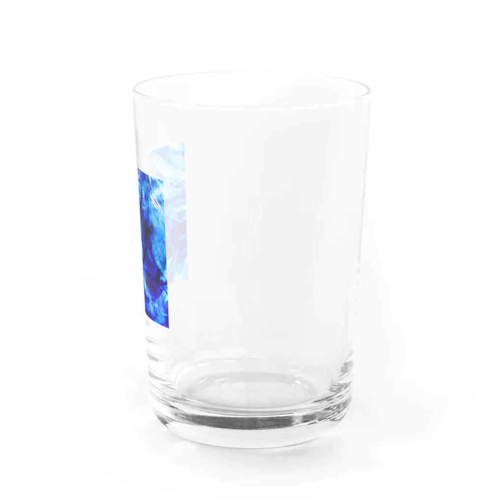 青空骨董市のガラスの記憶 -yuragi- グラス右面