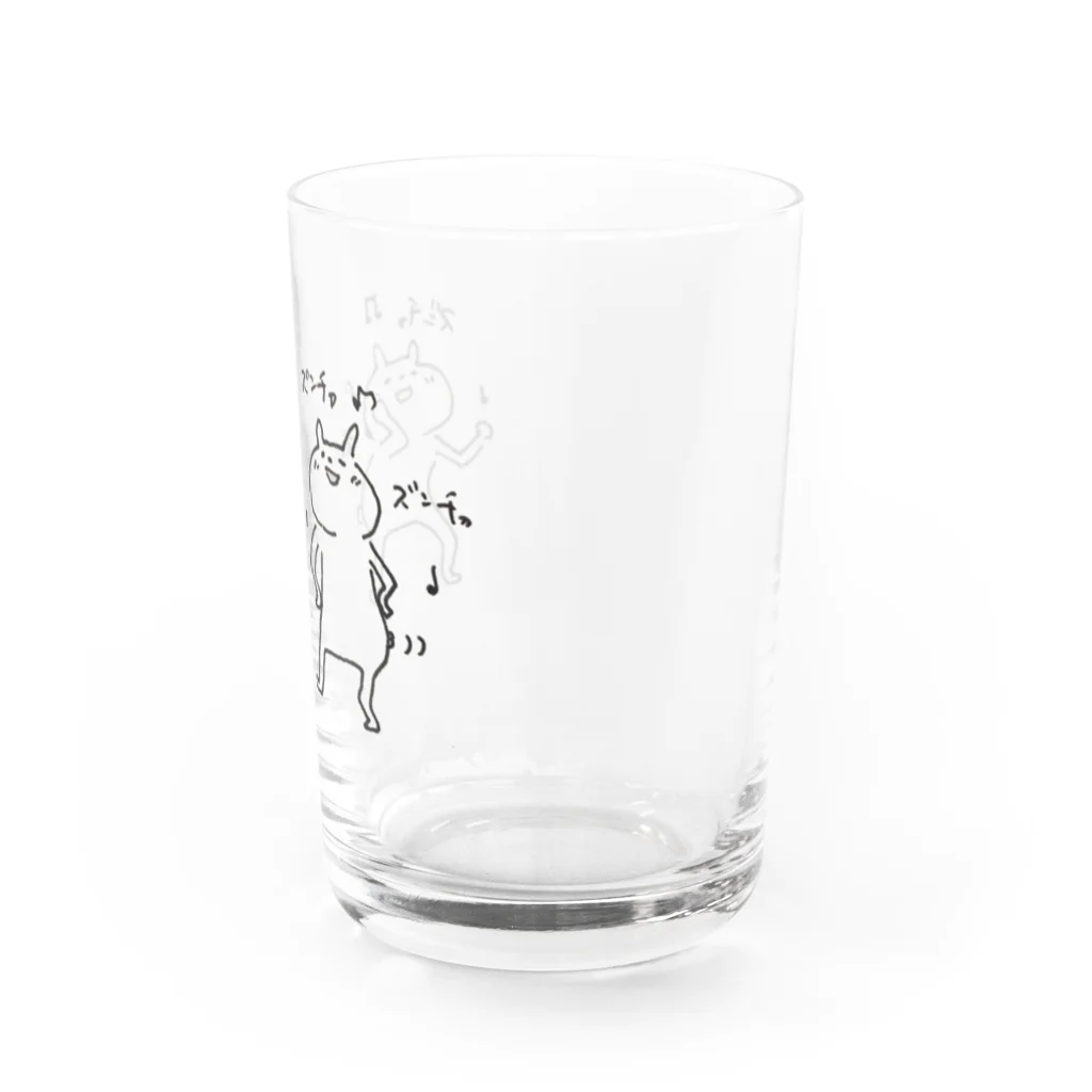 らかめのズンチャ Water Glass :right