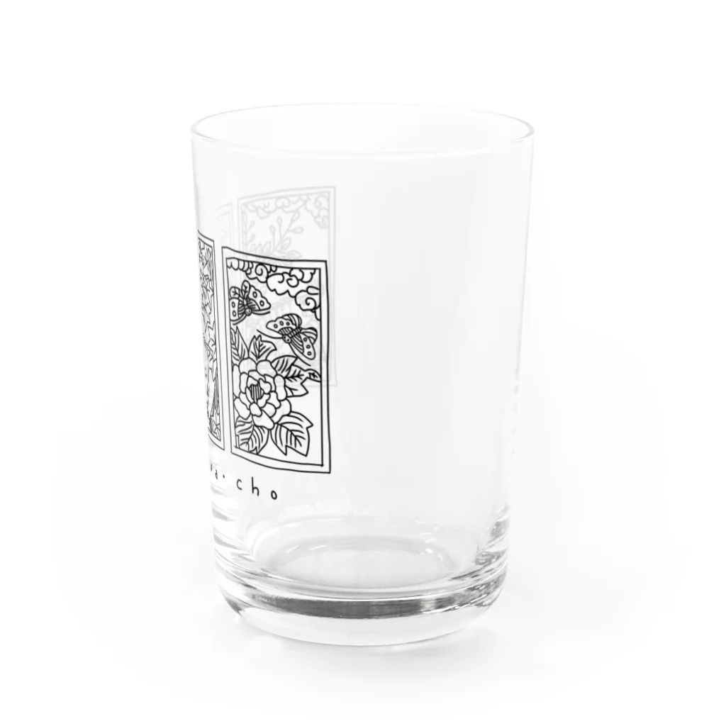 メグミックスのhanafuda Water Glass :right