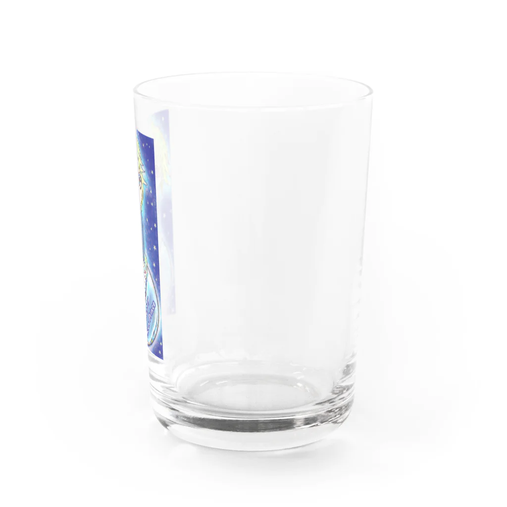 とめ子さんのNaughty Moon Prince Water Glass :right