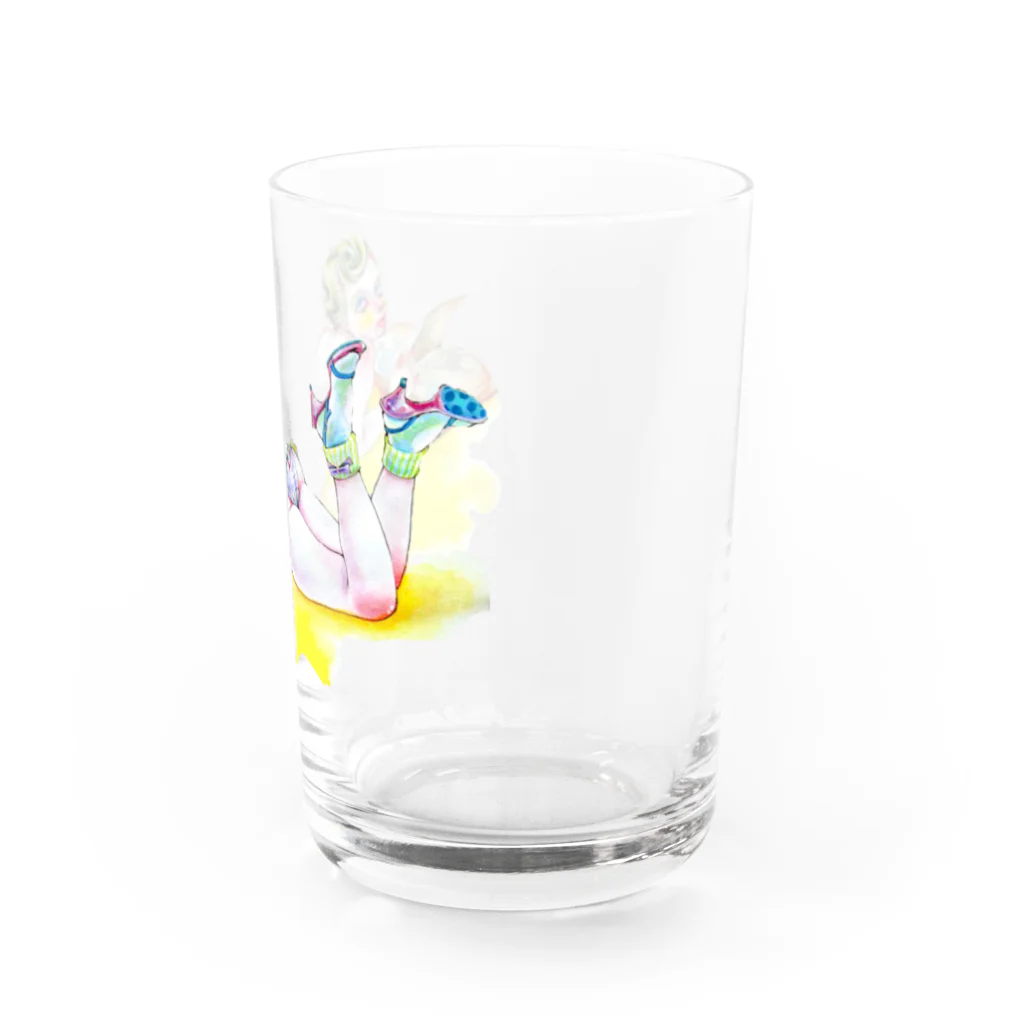 …Napping…の素顔のふりむき Water Glass :right