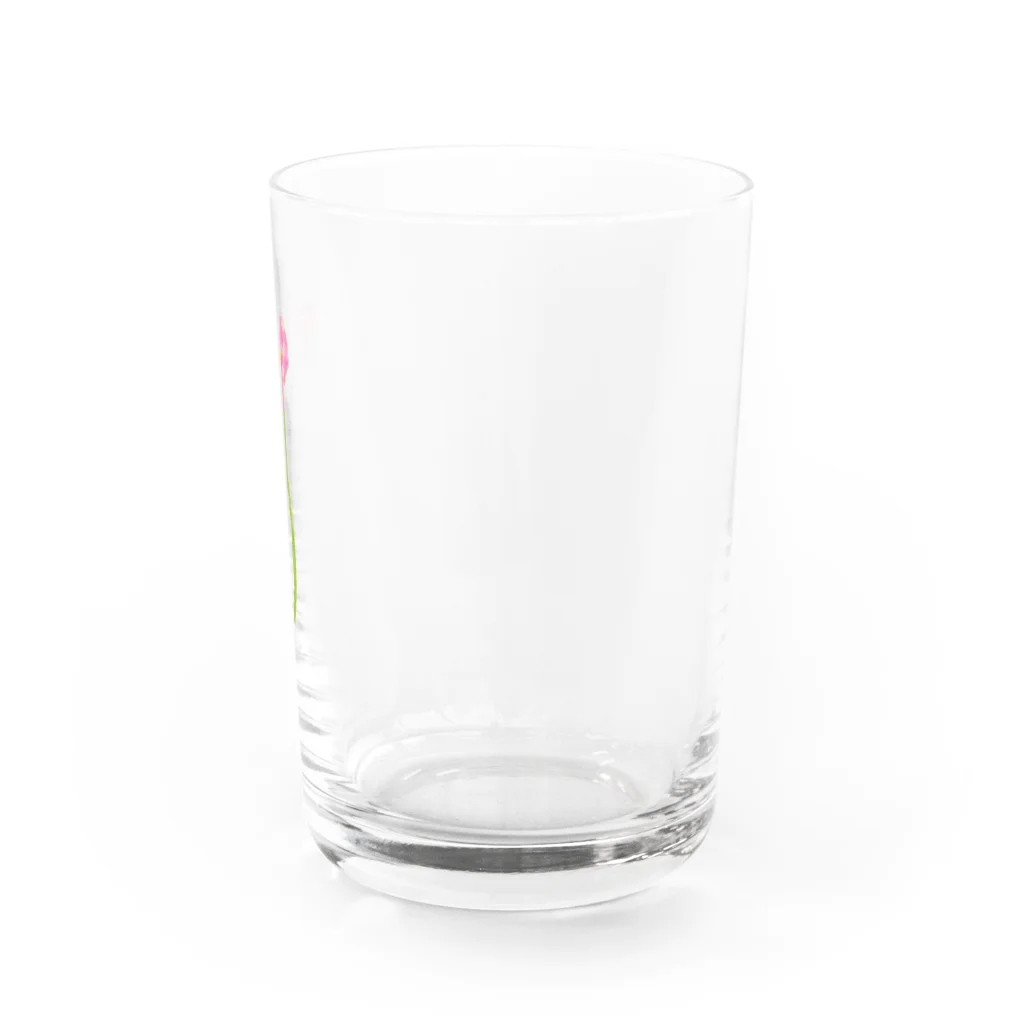 きんちゃく屋さんのきんちゃく屋さんのお花 Water Glass :right