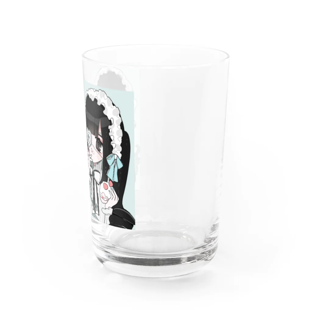 小瓶ぴぴのショップの激甘党ツインズ Water Glass :right