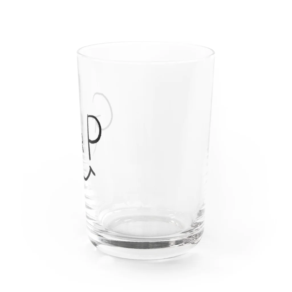 山口県タベスタグラムの仲良し家族。【grandpa】 Water Glass :right