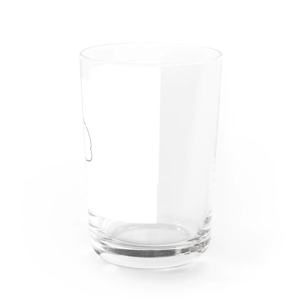 pink_cloudsのくも Water Glass :right