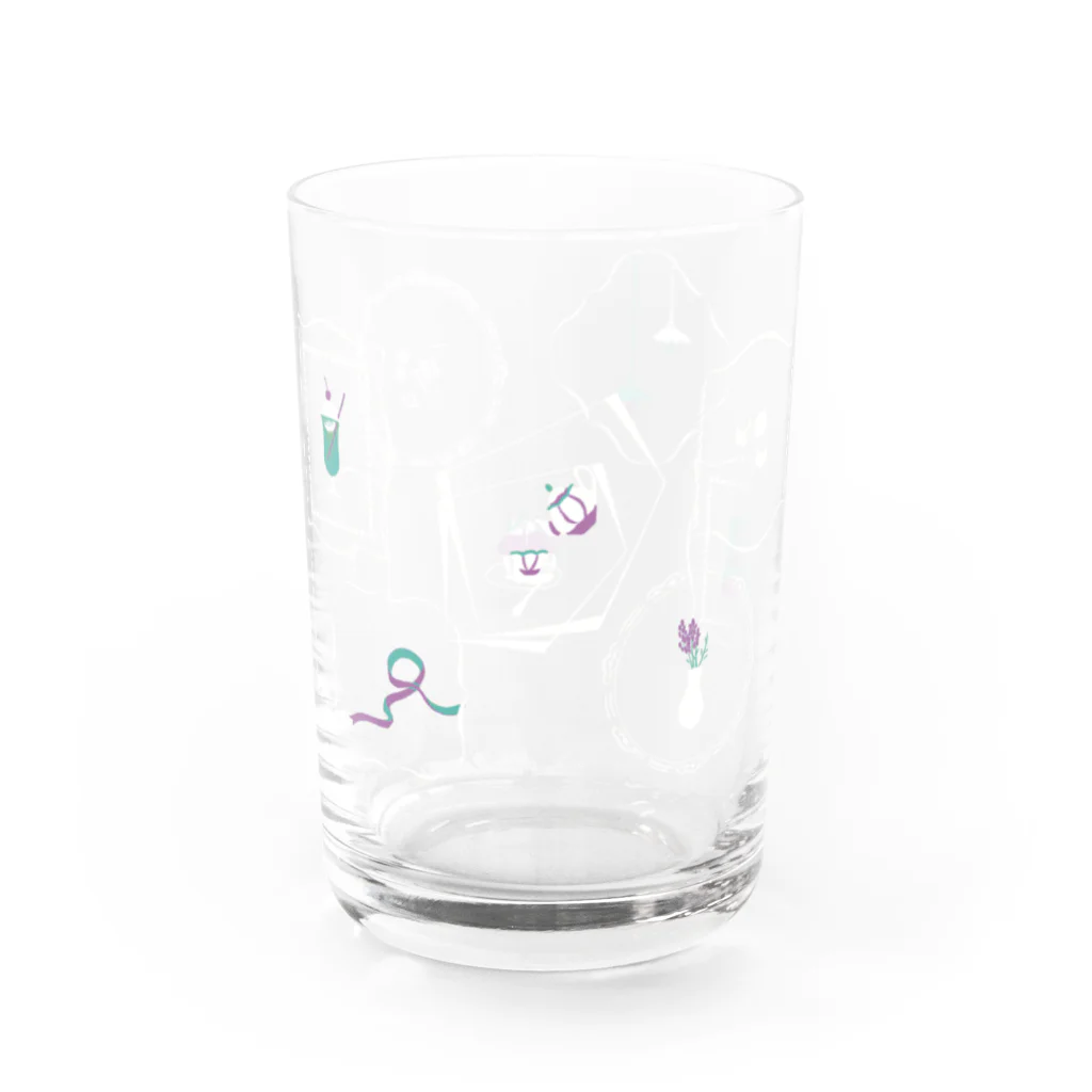 喫茶 一昨日の喫茶一昨日　窓 Water Glass :right