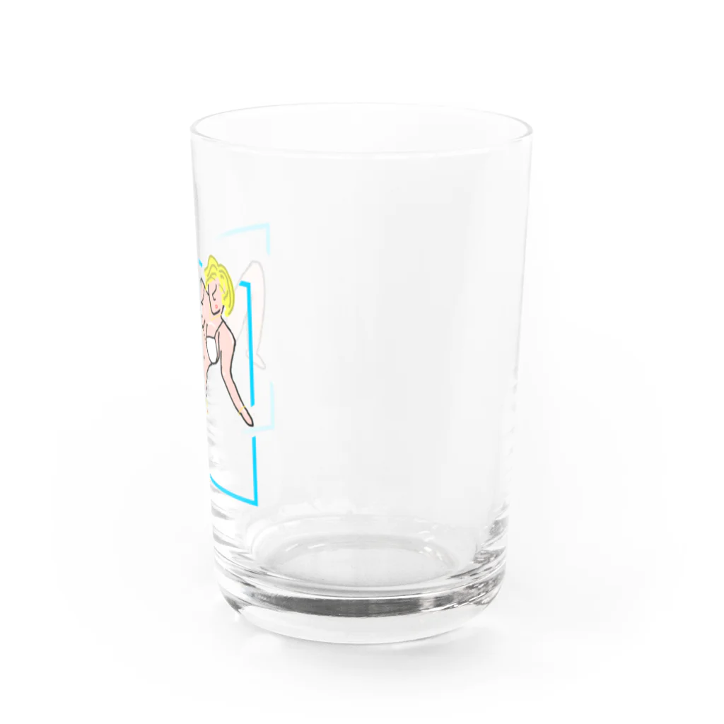 平木のTシャツやetc.のゴージャスな女性 Water Glass :right