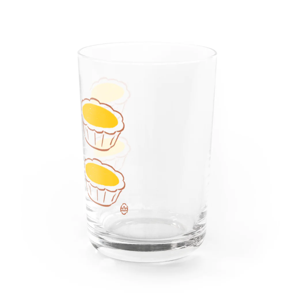 山一人（サンイチニン)のエッグタルト Water Glass :right