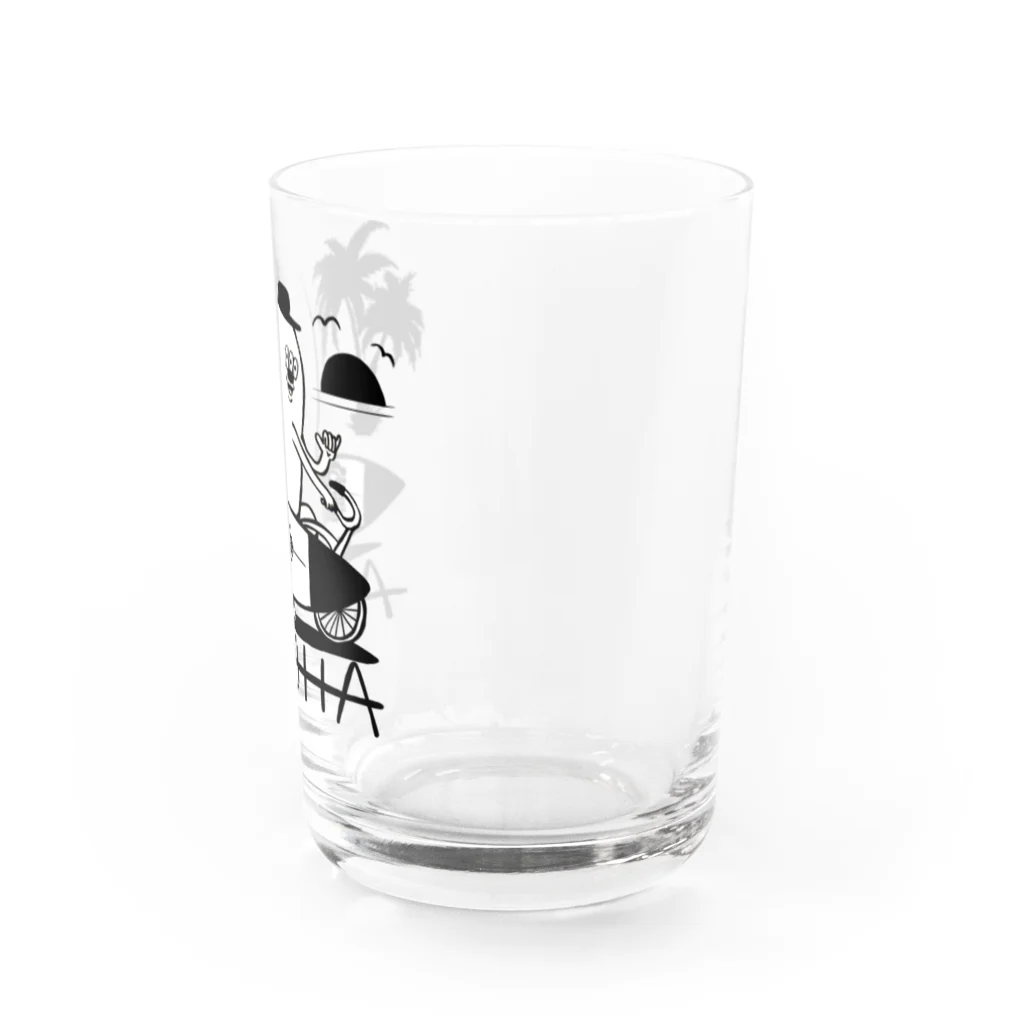 すしめし君のワイハのぽっちょ Water Glass :right