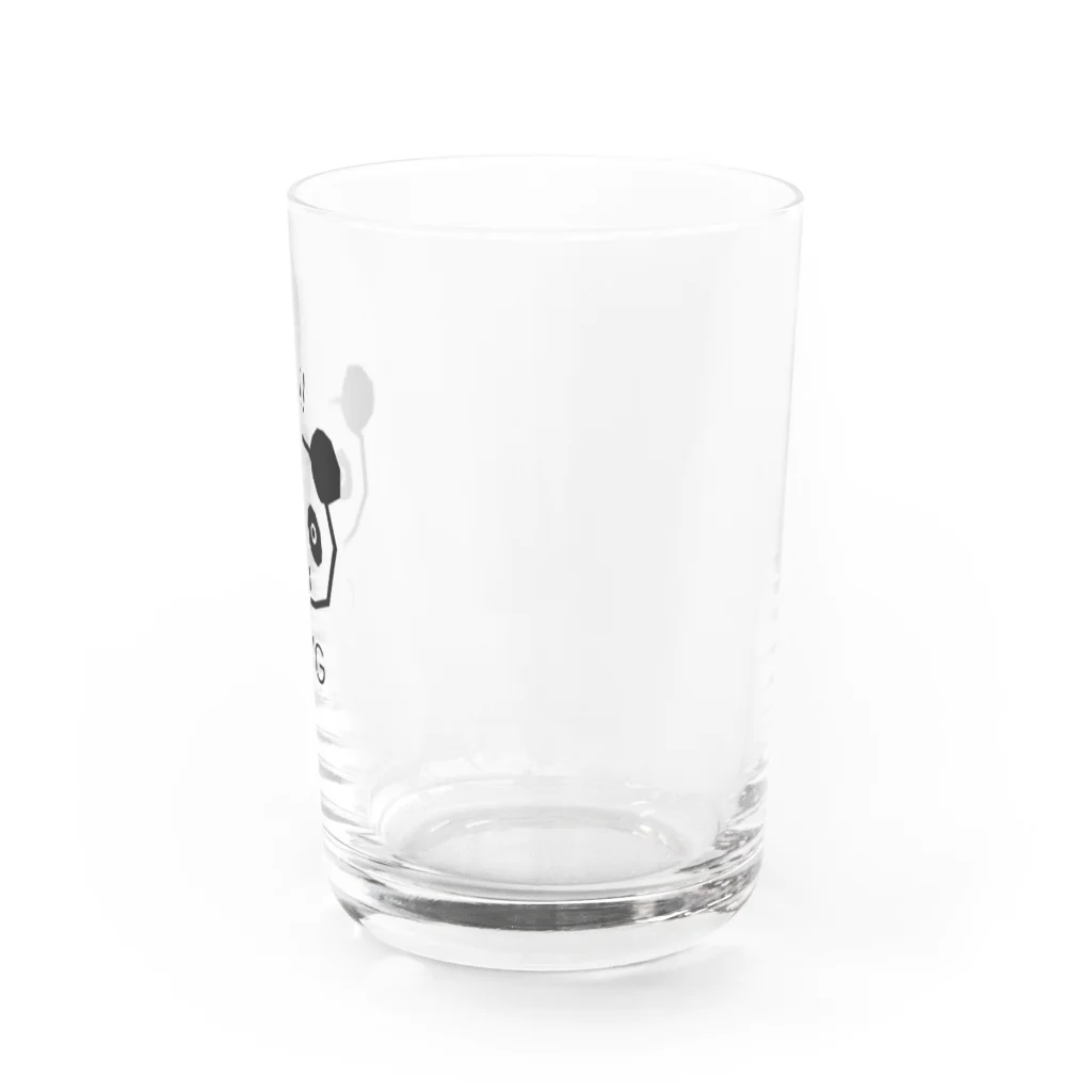 oofuchiのOMG-panda （オーマイガー！パンダ） Water Glass :right