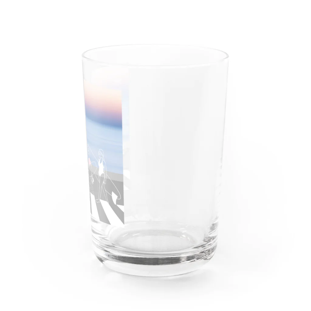 Blue Ocean Artのマジックアワー Water Glass :right