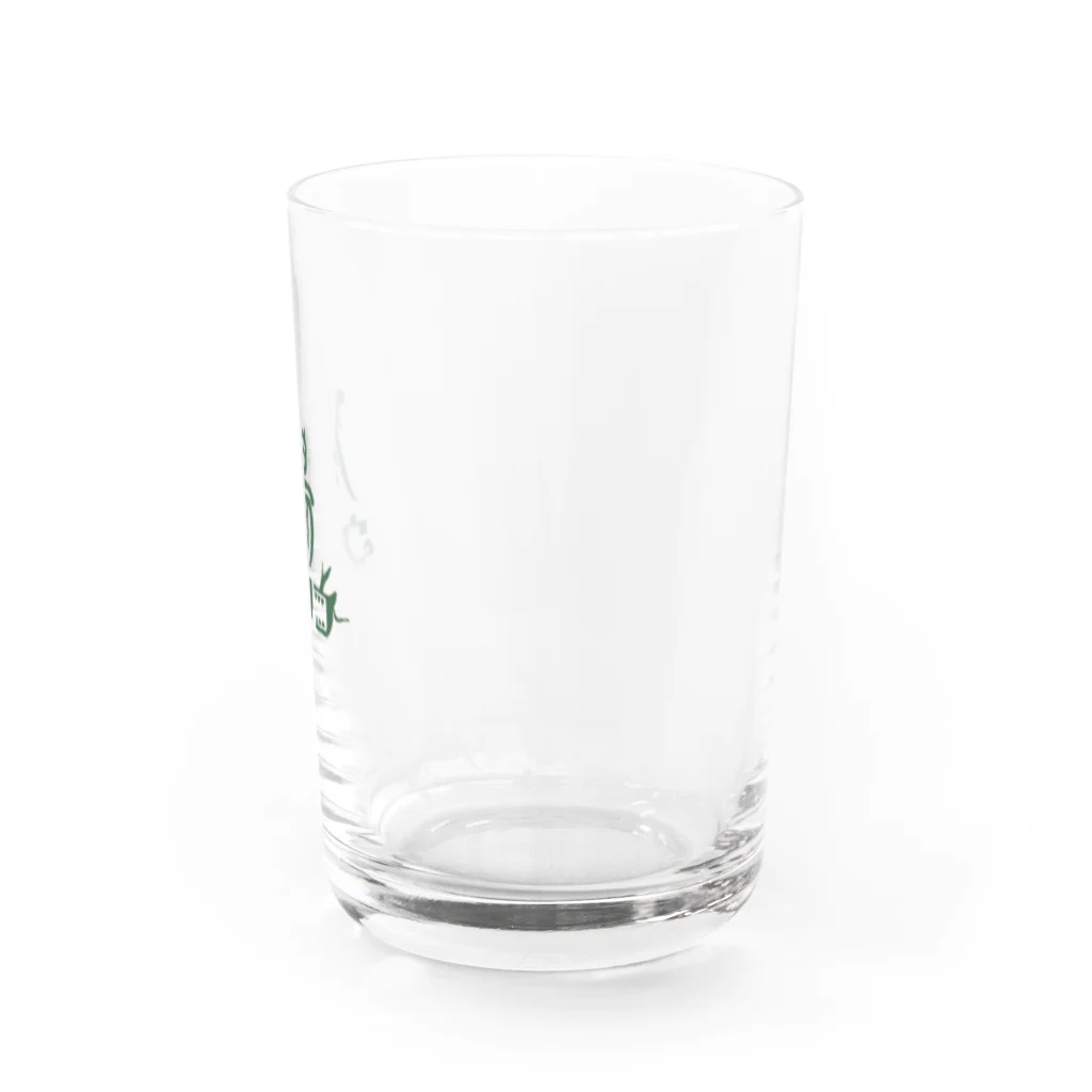 かしまし商店街のウロコ湯公式グッズ Water Glass :right