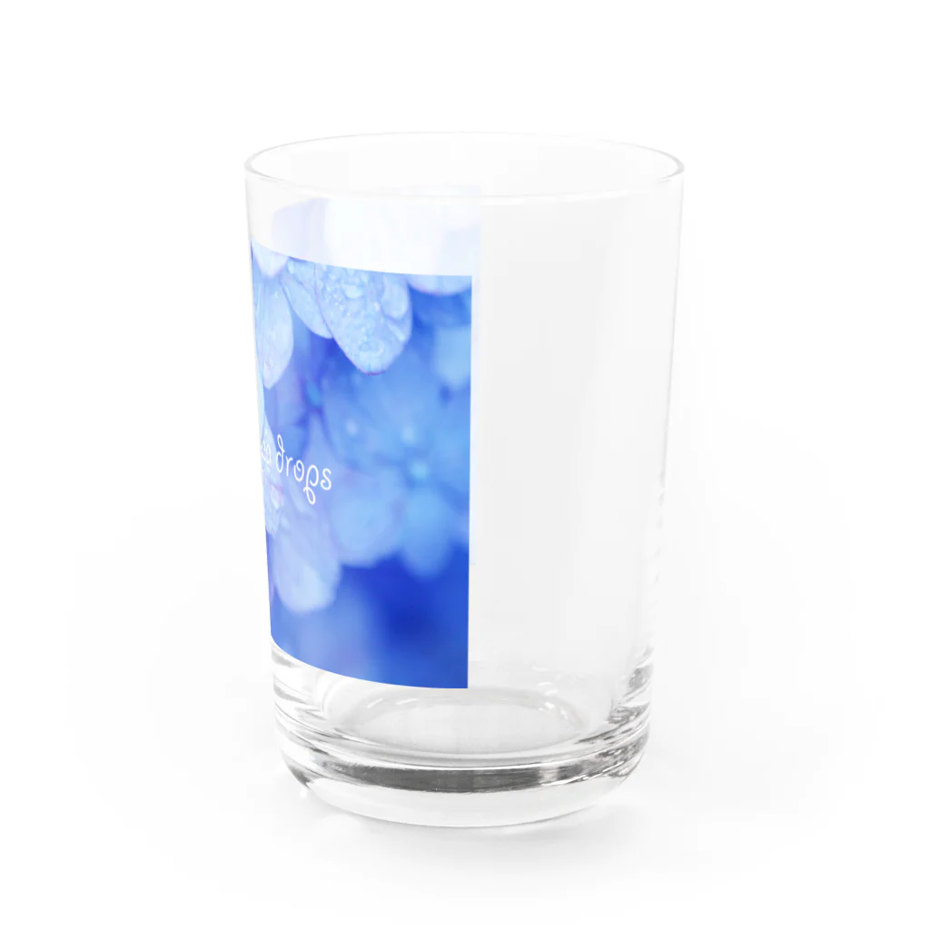 photo-kiokuのあじさい１ Water Glass :right