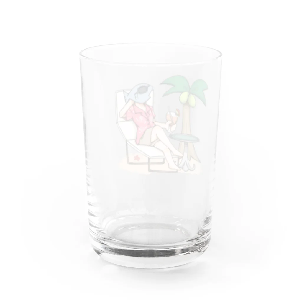 ユウザキのグッズのやつ。のリゾートユウザキグラス Water Glass :right