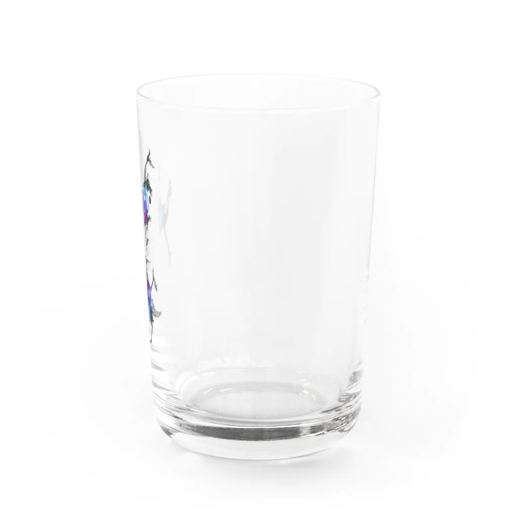 saoliicaの３羽のツル Water Glass :right