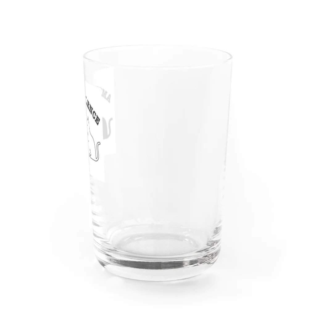 ambivalence official goodsのアンビバキャット Water Glass :right