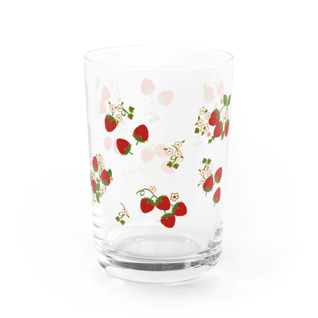 Jimmy BuffaloのJimmy Buffalo - Strawberry Fields クリア Water Glass :right