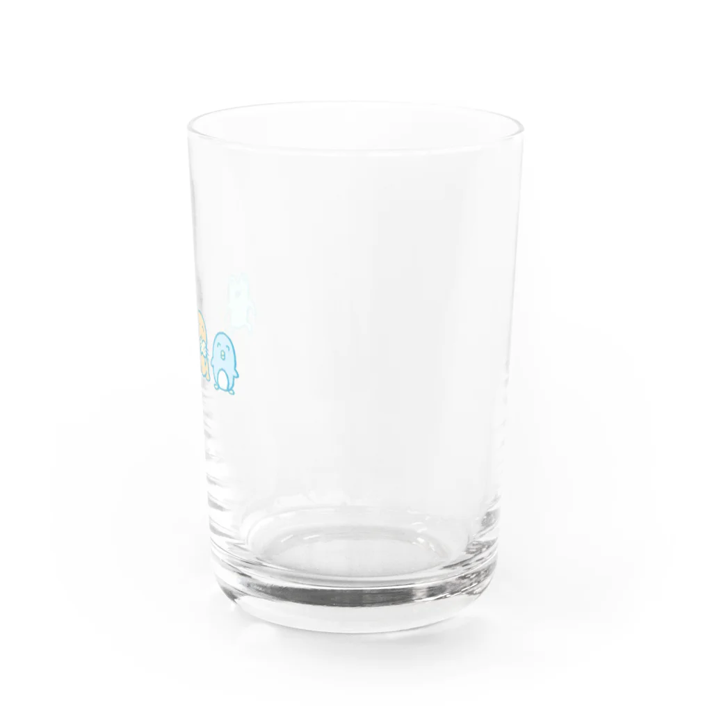 oinarichanのかえるくん・せいうちくん・ぺんぎんくん Water Glass :right