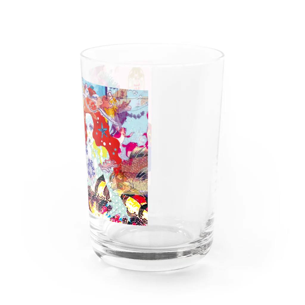 Asako Shibutaniの乙姫龍宮遊びづくし Water Glass :right