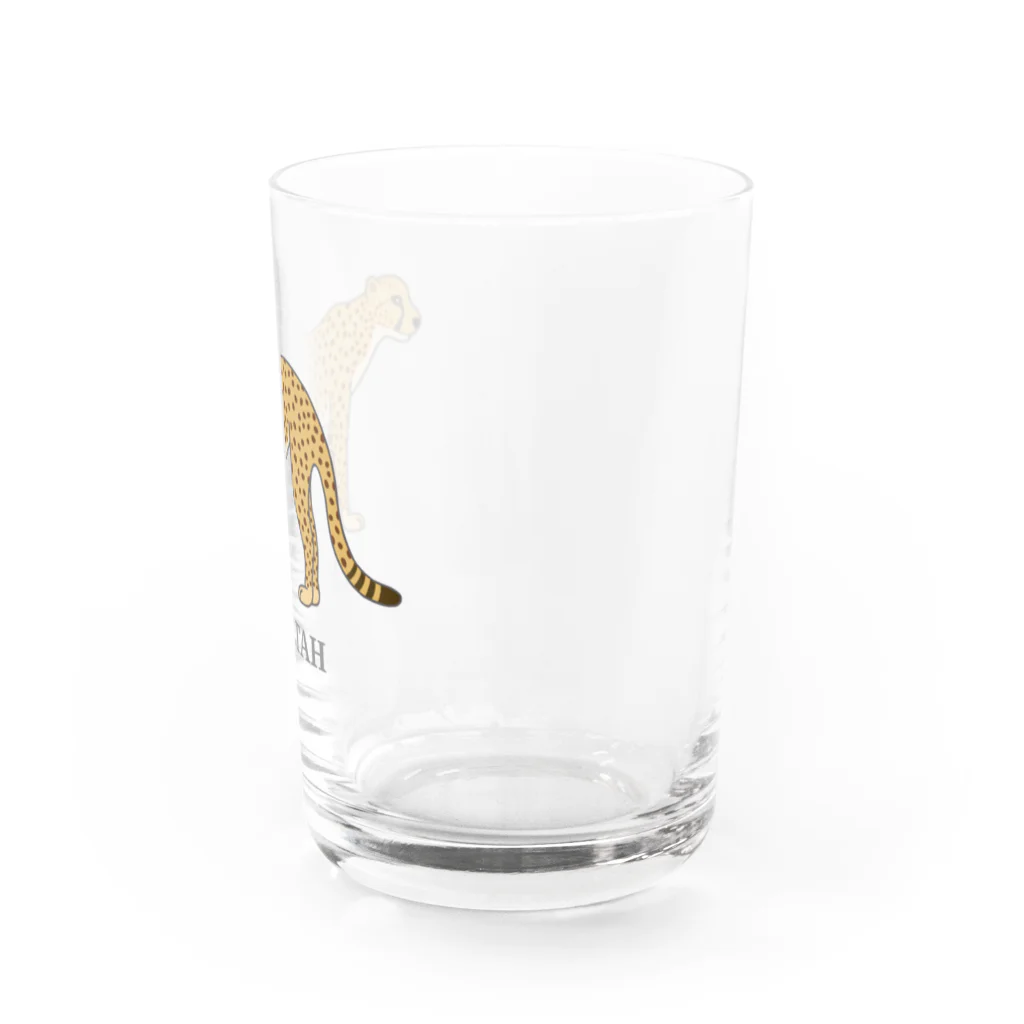 GREAT 7のチーター Water Glass :right