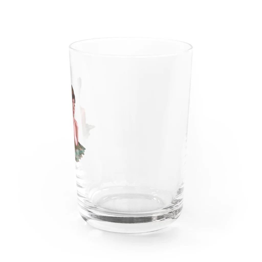 ホテルニューにしおの露天風呂の女 Water Glass :right