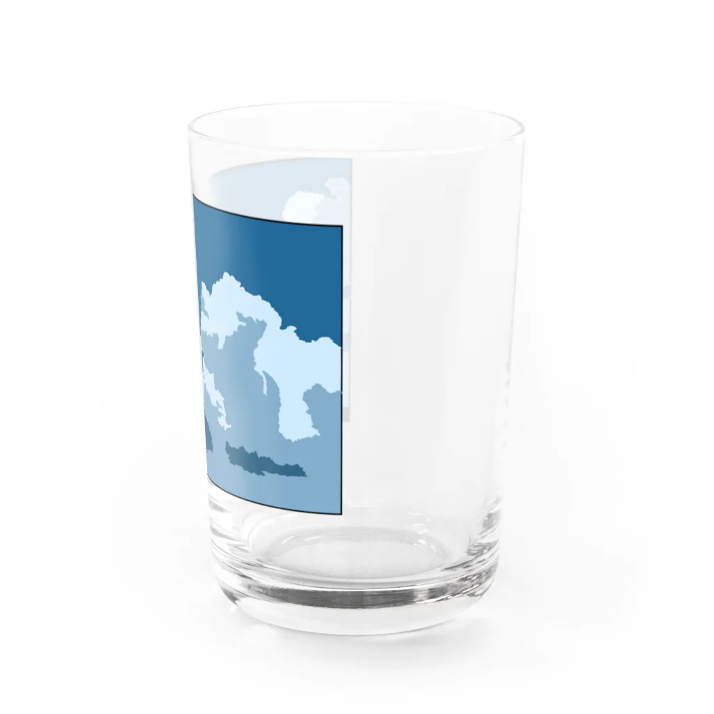 kizamiの夏、曇 Water Glass :right