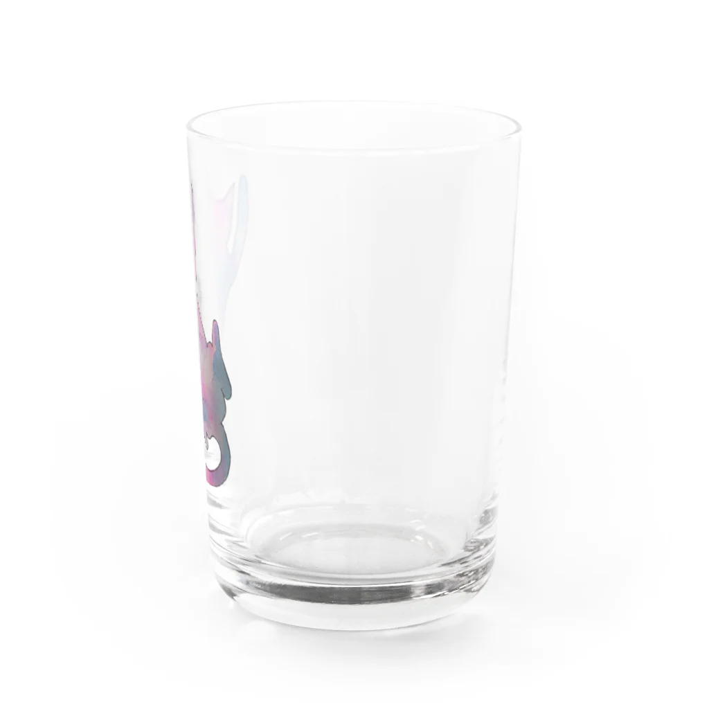 すいさいきっちんの夜空色のみーたん Water Glass :right