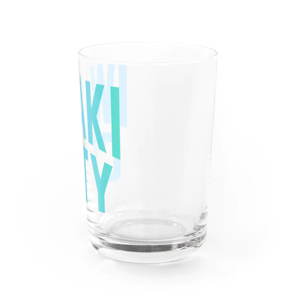 JIMOTOE Wear Local Japanのいわき市 IWAKI CITY Water Glass :right