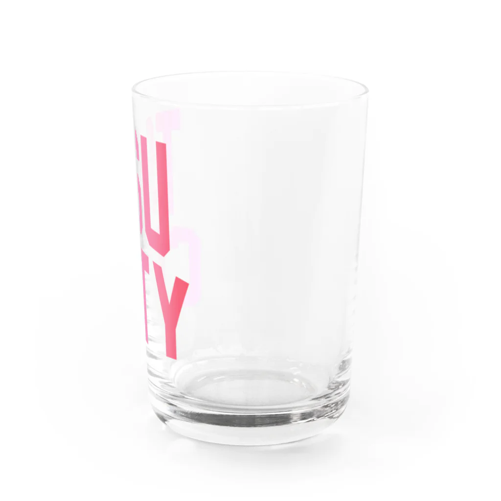 JIMOTOE Wear Local Japanの津市 TSU CITY Water Glass :right