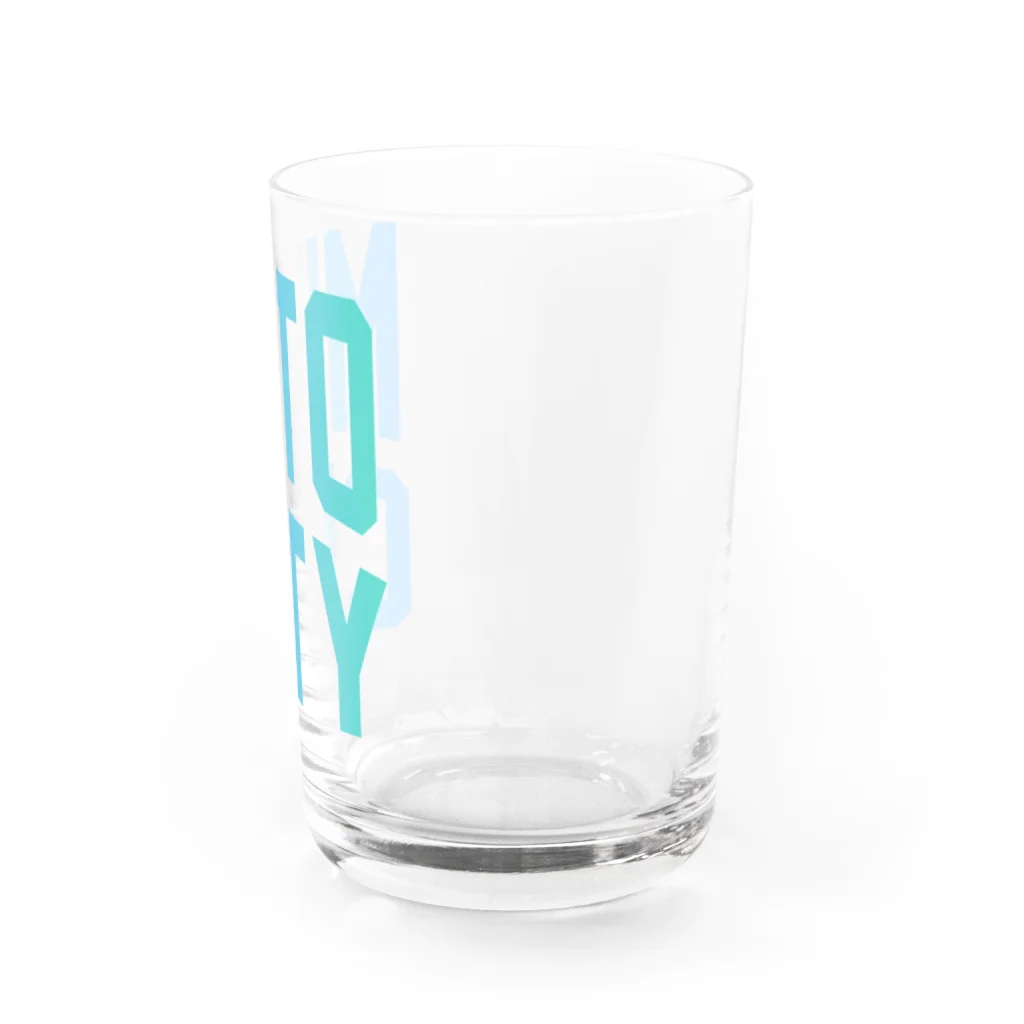 JIMOTOE Wear Local Japanの水戸市 MITO CITY Water Glass :right