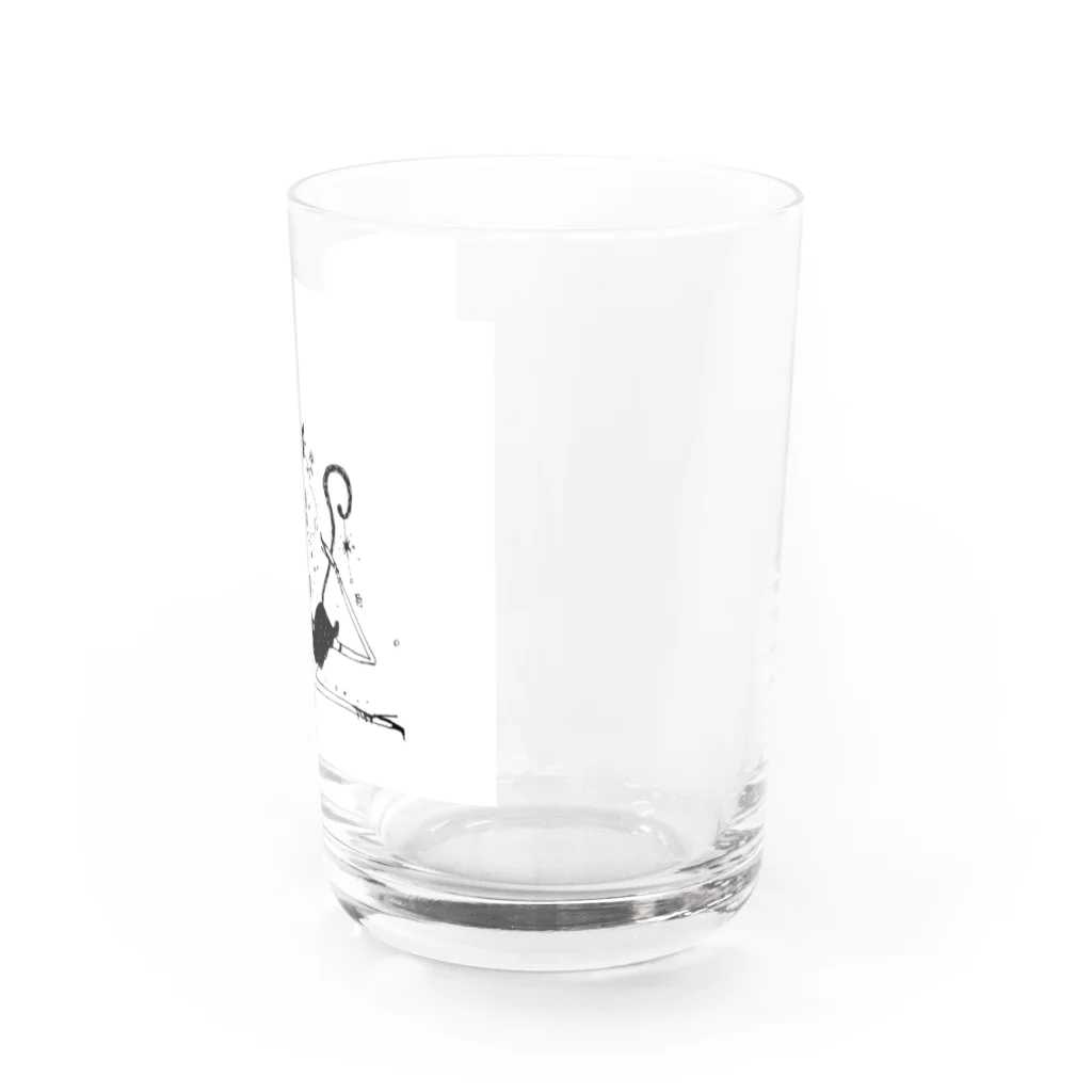 ポコジャムのセクシーにゃんころ Water Glass :right