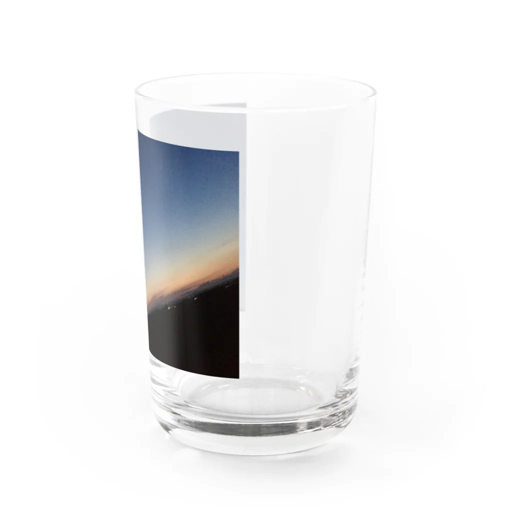 鮭の田舎の景色 Water Glass :right