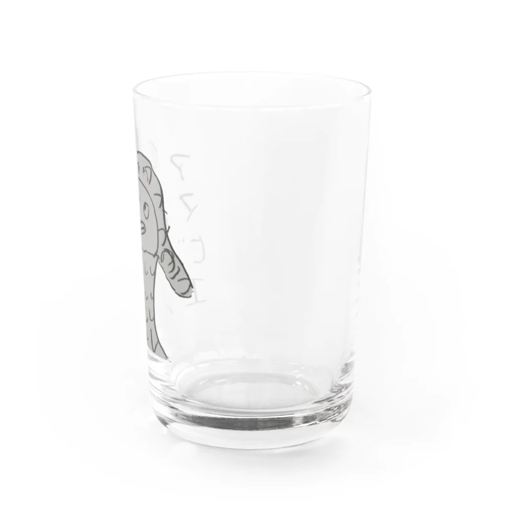 真奈美のアマビエ Water Glass :right