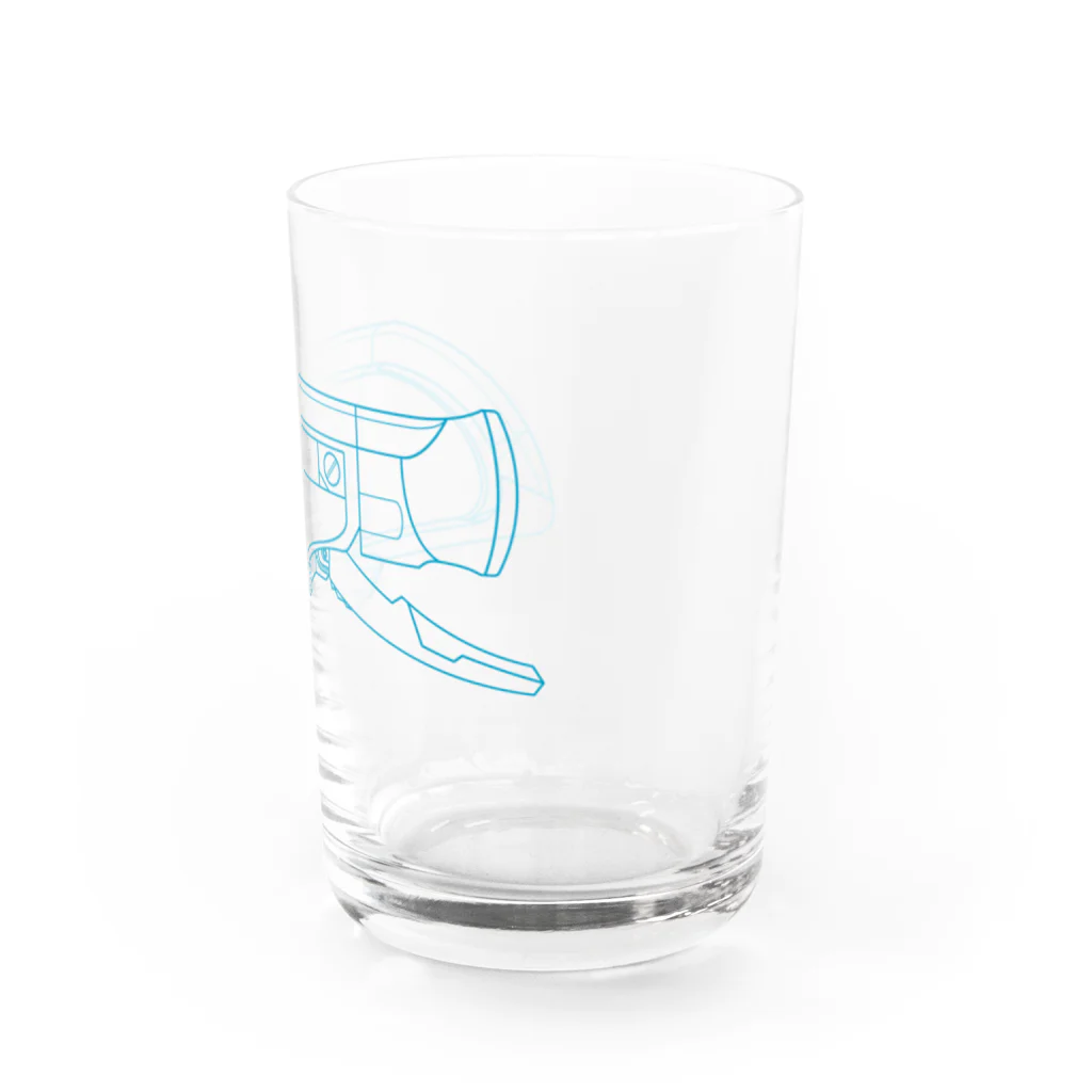 PoooompadoooourのGUPPY(青) Water Glass :right