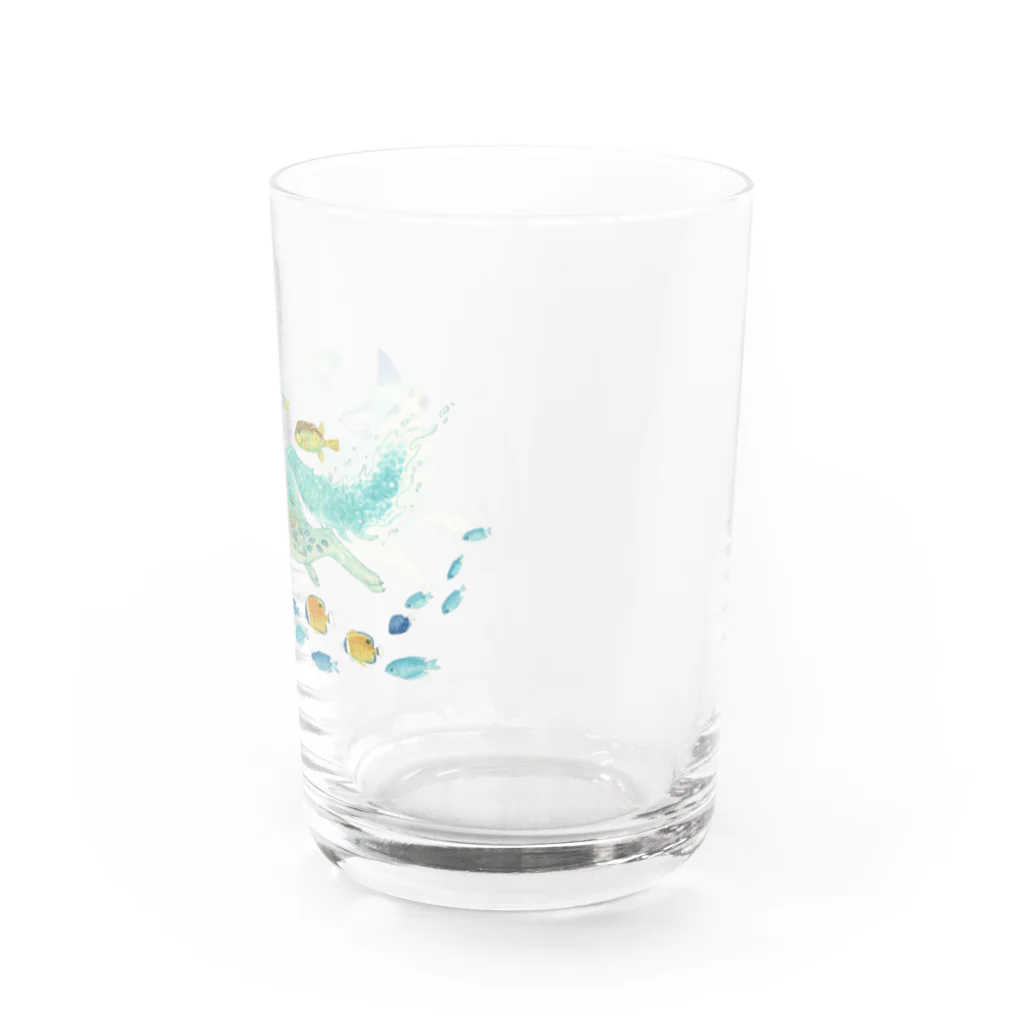 ちなきのこのうみきつね Water Glass :right