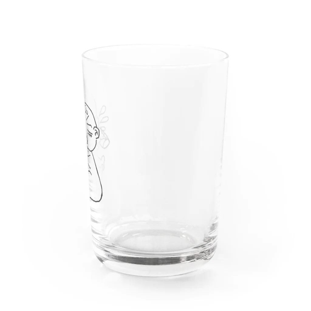 aomuaの人肌なめてんのか Water Glass :right