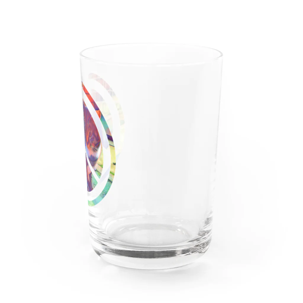 ほっこりマーケットのPEACE CAT Water Glass :right