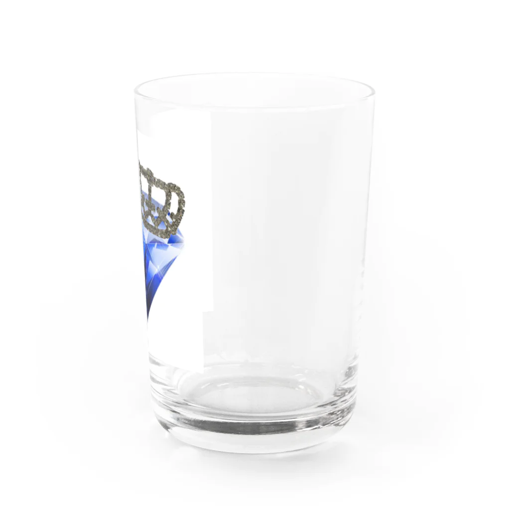 えみ オリジナルグッズのダイヤモンドクラウン Water Glass :right