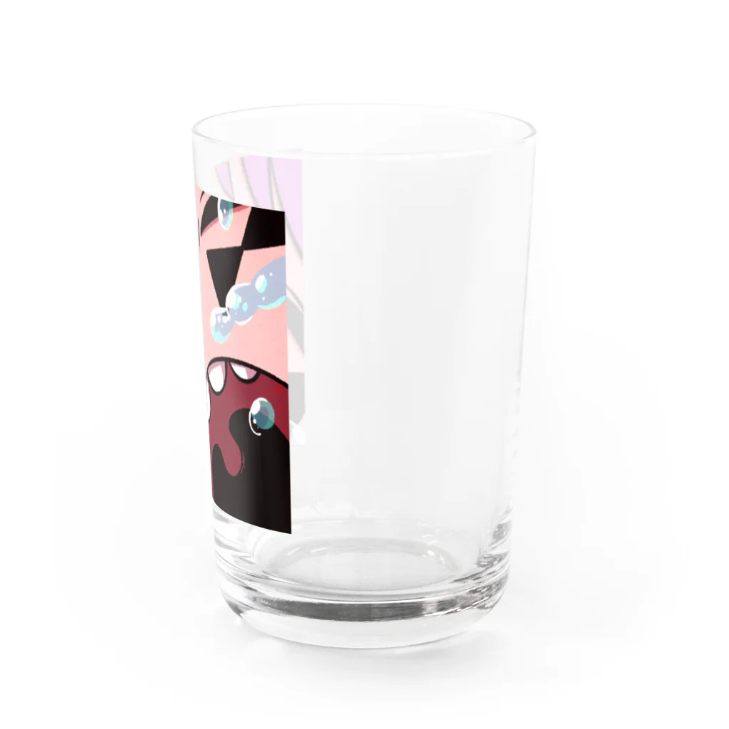 mob creche shop @ suzuriのburst Water Glass :right